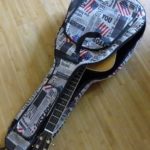 Gitaar tas voor electrisch, acoustische gitaren en klassieke gitaren met stoere USA print