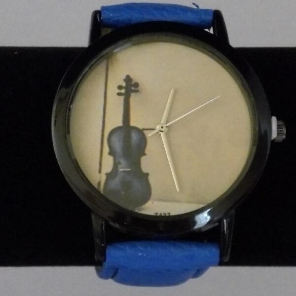 Horloge viool blauw