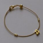 Armband gitaarsnaar handgemaakt met slotje