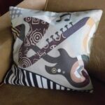 kussenhoes gitaar-saxofoon